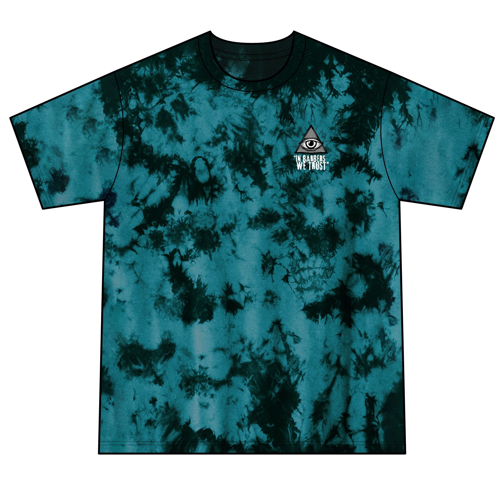 FADE, HUSTLE, STACK, REPEAT TIE DYE T-SHIRT